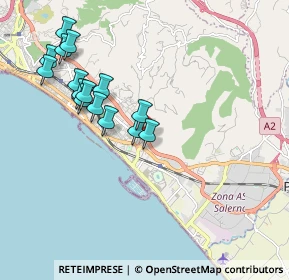 Mappa Via Gandhi, 84131 Salerno SA, Italia (2.06867)