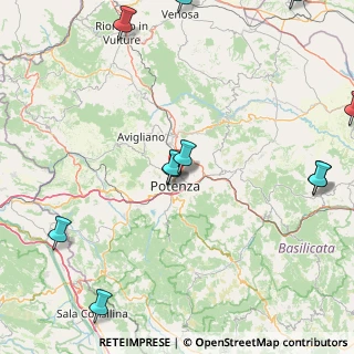 Mappa Via Albert Luthuli, 85100 Potenza PZ, Italia (24.91909)