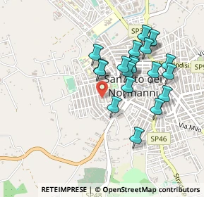 Mappa Via Arrigo Boito, 72019 San Vito dei Normanni BR, Italia (0.456)