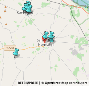 Mappa Via Arrigo Boito, 72019 San Vito dei Normanni BR, Italia (5.05273)