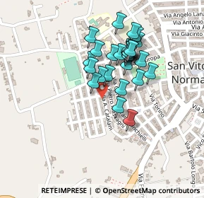 Mappa Via Catalani, 72019 San Vito dei Normanni BR, Italia (0.19643)