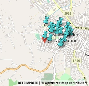 Mappa Via Catalani, 72019 San Vito dei Normanni BR, Italia (0.395)