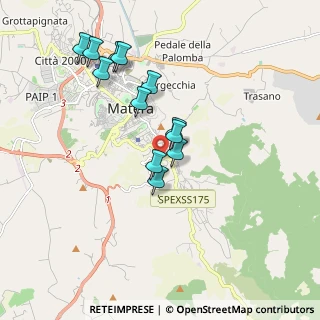 Mappa SP10, 75100 Matera MT, Italia (1.795)