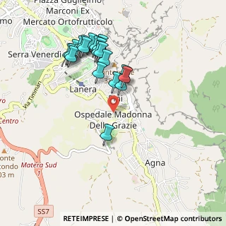 Mappa SP10, 75100 Matera MT, Italia (1.0205)