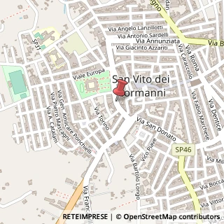 Mappa Via San Domenico, 35, 72019 San Vito dei Normanni, Brindisi (Puglia)