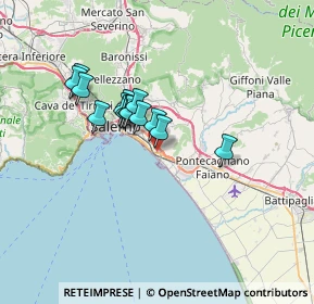 Mappa Via Mauri Raffaele, 84131 Salerno SA, Italia (5.485)