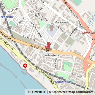 Mappa Viale Giuseppe Verdi, 2/Q, 84131 Salerno, Salerno (Campania)