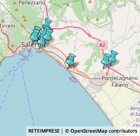 Mappa Via Mauri Raffaele, 84131 Salerno SA, Italia (4.32091)