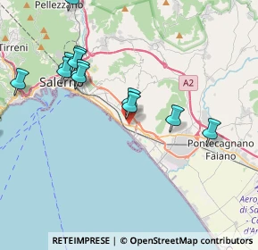 Mappa Via Mauri Raffaele, 84131 Salerno SA, Italia (4.81462)
