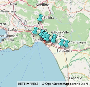 Mappa Via Mauri Raffaele, 84131 Salerno SA, Italia (6.06692)