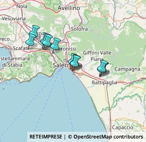 Mappa Via Mauri Raffaele, 84131 Salerno SA, Italia (12.31833)