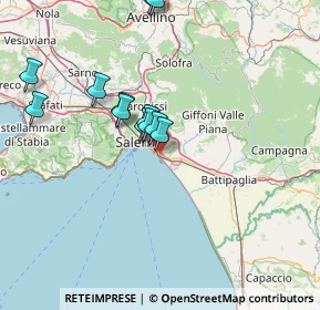 Mappa Via Mauri Raffaele, 84131 Salerno SA, Italia (14.38417)
