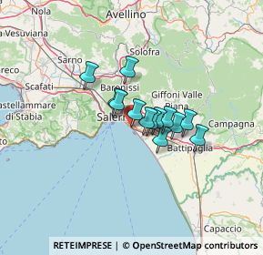 Mappa Via Leucosia, 84131 Salerno SA, Italia (8.47615)