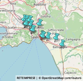 Mappa Via Leucosia, 84131 Salerno SA, Italia (11.83214)