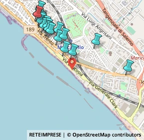 Mappa Via Leucosia, 84131 Salerno SA, Italia (0.6365)