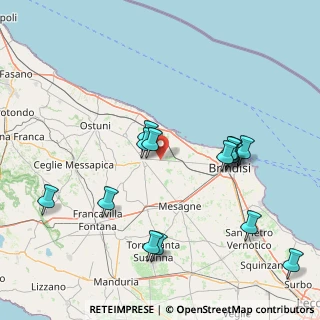 Mappa SS 16, 72012 Brindisi BR (18.34571)