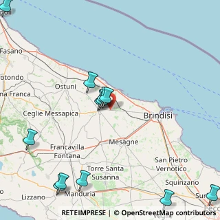 Mappa SS 16, 72012 Brindisi BR (23.7425)