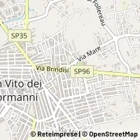 Karte San Vito dei Normanni