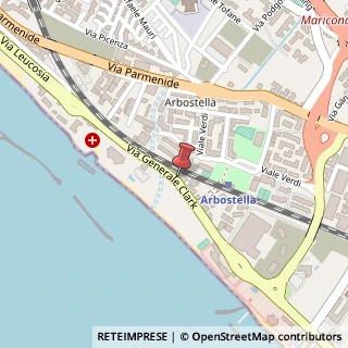 Mappa Via Generale Clark, 13, 84131 Pontecagnano Faiano, Salerno (Campania)