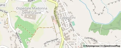 Mappa Matera