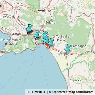 Mappa Via Migliaro, 84131 Salerno SA, Italia (11.51545)