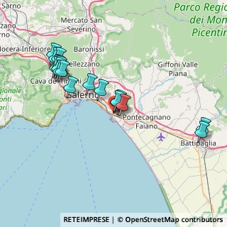 Mappa Via Migliaro, 84131 Salerno SA, Italia (8.14)