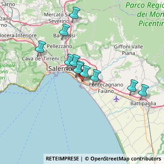 Mappa Via Migliaro, 84131 Salerno SA, Italia (6.74727)