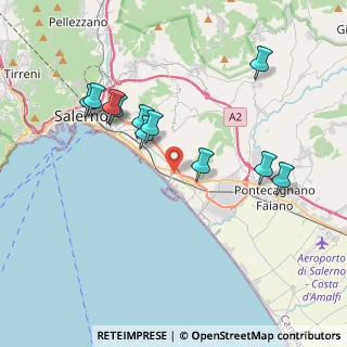 Mappa Via Migliaro, 84131 Salerno SA, Italia (4.07364)