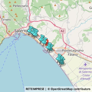 Mappa Via Migliaro, 84131 Salerno SA, Italia (2.91909)
