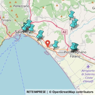 Mappa Via Migliaro, 84131 Salerno SA, Italia (4.78)