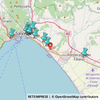 Mappa Via Migliaro, 84131 Salerno SA, Italia (4.67364)