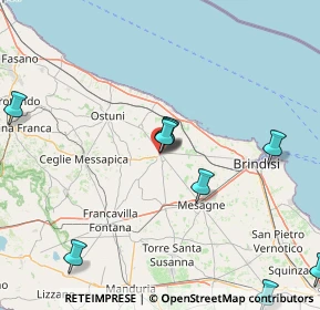 Mappa Via Generale Galliano, 72019 San Vito dei Normanni BR, Italia (27.9175)