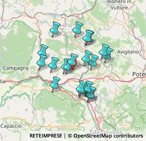 Mappa Unnamed Road, 84020 San Gregorio Magno SA, Italia (11.8965)