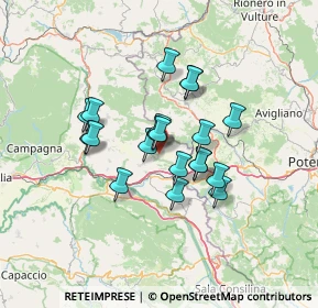 Mappa Unnamed Road, 84020 San Gregorio Magno SA, Italia (10.906)