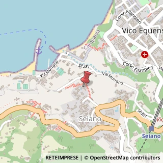 Mappa Via Santa Maria Vecchia, 2, 80069 Vico Equense, Napoli (Campania)