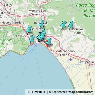Mappa Via Ciro D'Amico, 84129 Salerno SA, Italia (5.5975)