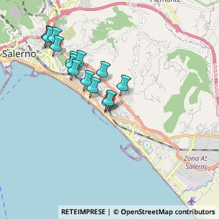 Mappa Via Fiume, 84129 Salerno SA, Italia (1.97357)