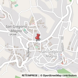 Mappa Via Roma, 84020 San Gregorio Magno SA, Italia, 84020 San Gregorio Magno, Salerno (Campania)