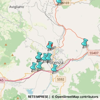 Mappa Via Appia Nuova, 85100 Potenza PZ, Italia (4.56818)
