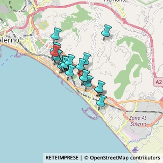Mappa Via Pasubio, 84132 Salerno SA, Italia (1.3245)