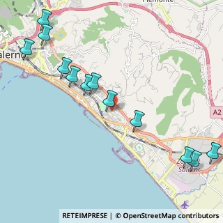 Mappa Via Pasubio, 84132 Salerno SA, Italia (2.80583)