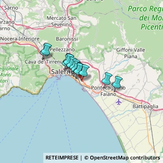 Mappa Via Pasubio, 84132 Salerno SA, Italia (4.43385)