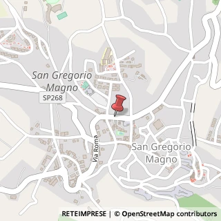 Mappa Via Roma, 1, 84020 San Gregorio Magno, Salerno (Campania)