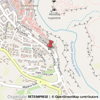 Mappa Via Lucana,  303, 75100 Matera, Matera (Basilicata)