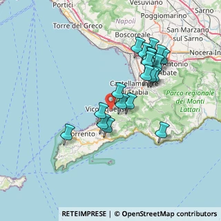 Mappa 80069 Vico Equense NA, Italia (7.306)