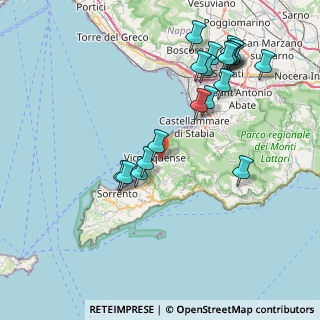 Mappa 80069 Vico Equense NA, Italia (9.393)