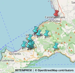 Mappa 80069 Vico Equense NA, Italia (2.95154)