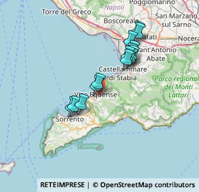 Mappa 80069 Vico Equense NA, Italia (6.37071)