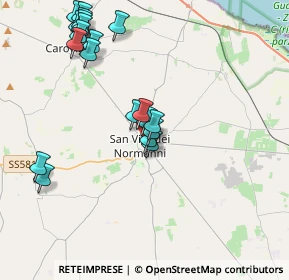 Mappa Via Immacolata, 72019 San Vito dei Normanni BR, Italia (4.535)