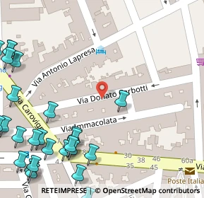 Mappa Via Immacolata, 72019 San Vito dei Normanni BR, Italia (0.09643)